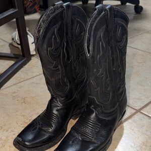 Black Western Cowboy Boots